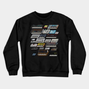 Synths and Drum Machines Crewneck Sweatshirt